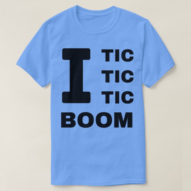 Camiseta Tic Tic Tic Tic Boom Toca Conciencia (Diseño del anverso)