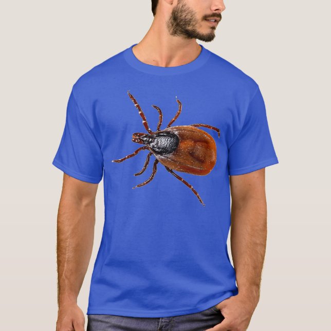 Camiseta Tick Arachnid Bug Insect Funny Tee (Anverso)
