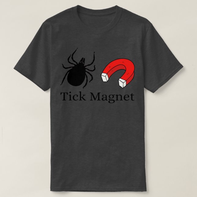 Camiseta Tick Magnet (Diseño del anverso)