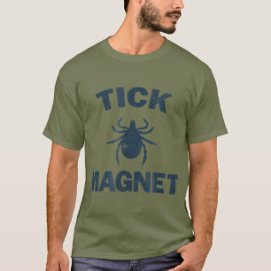 Camiseta Tick Magnet Funny Camping y Hip Bug