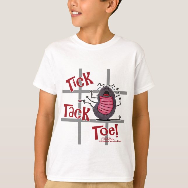 Camiseta ¡Tick Tack Toe! (Anverso)