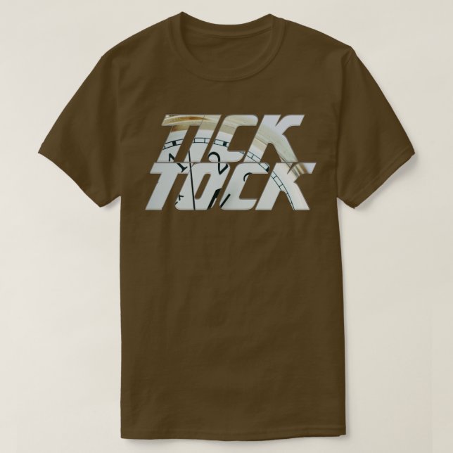 Camiseta Tick Tock (Diseño del anverso)