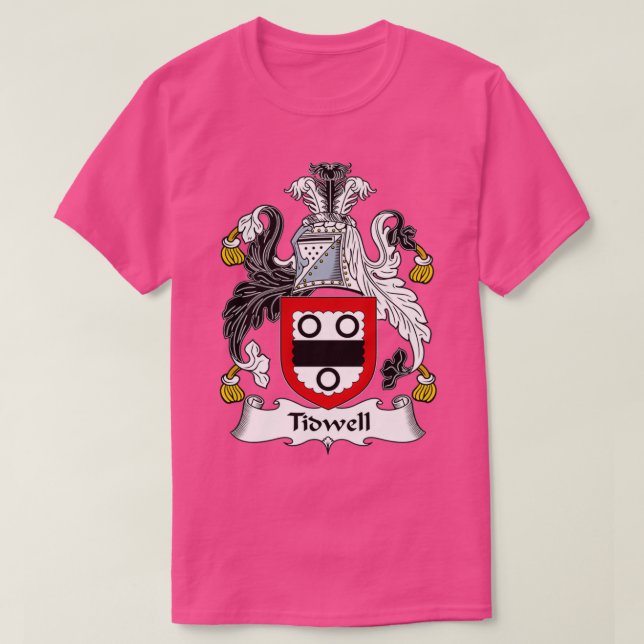 Camiseta Tidwell Coat of Arms Family Crest  (Diseño del anverso)
