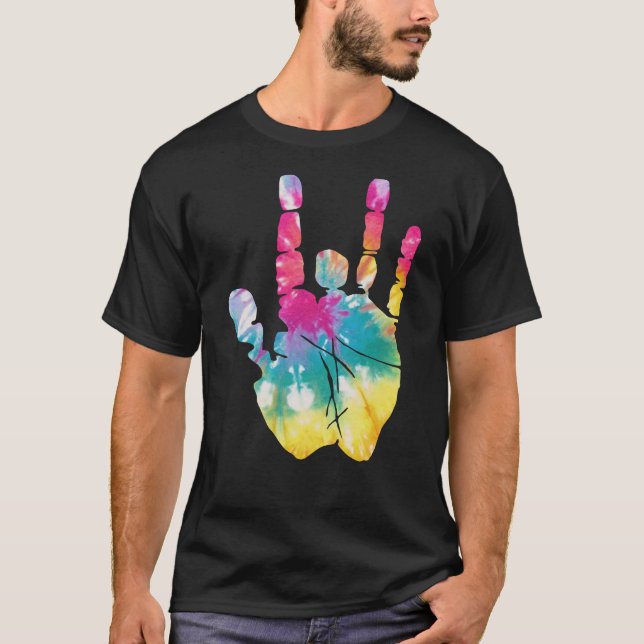 Camiseta Tie Die Jerry Hand Vintage (Anverso)