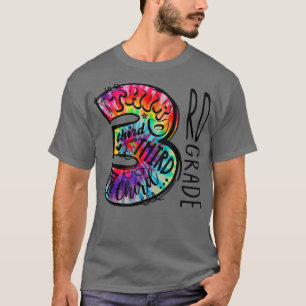 Camiseta Tie Dye 3º Grado Hippie De Vuelta A La Escuela Est