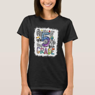 Camiseta Tie Dye 5th Grade Typography Team Fourth Grade Tea
