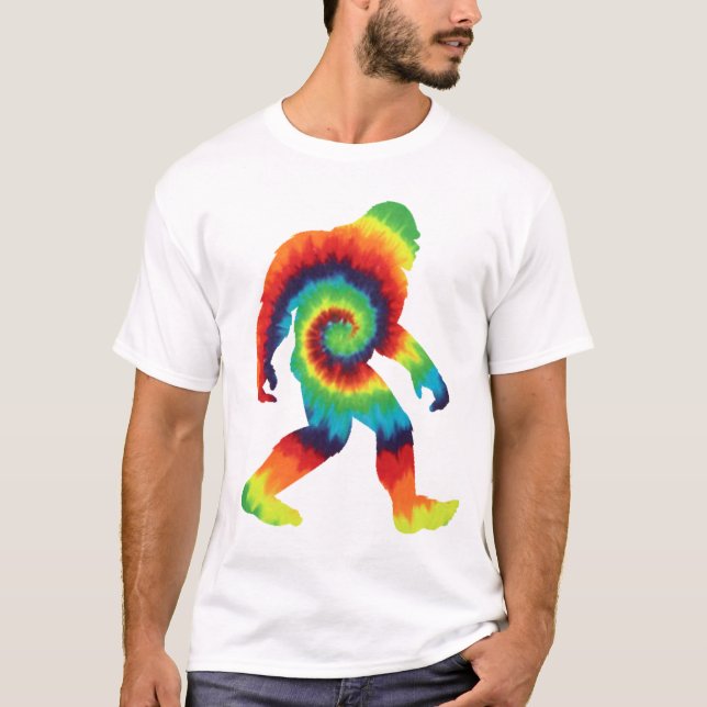 Camiseta Tie Dye Bigfoot (Anverso)