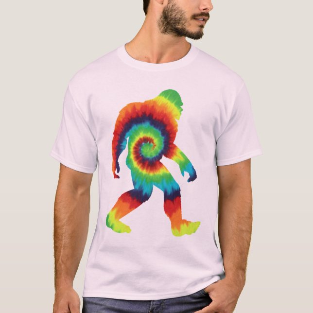 Camiseta Tie Dye Bigfoot (Anverso)