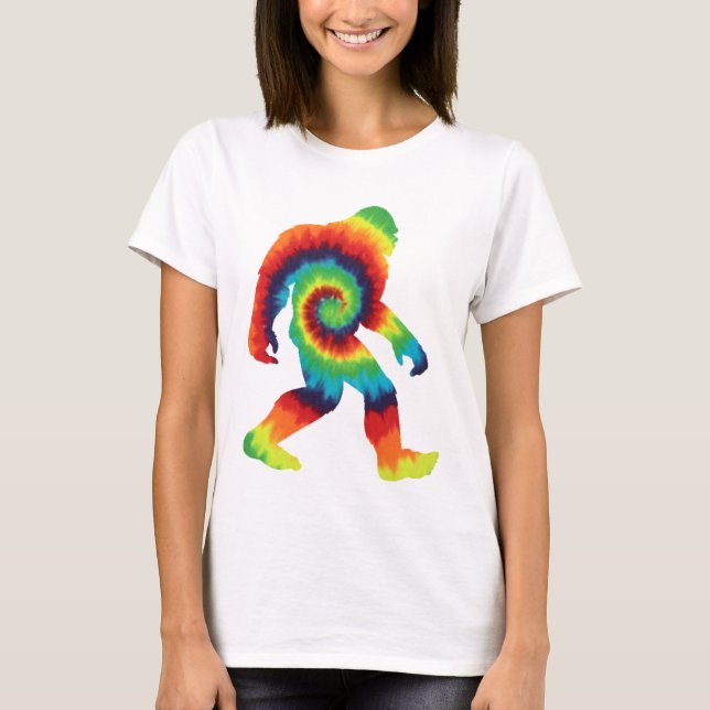 Camiseta Tie Dye Bigfoot (Anverso)