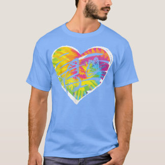 Camiseta Tie Dye Butterfly Lover Gardener Entomology Butter