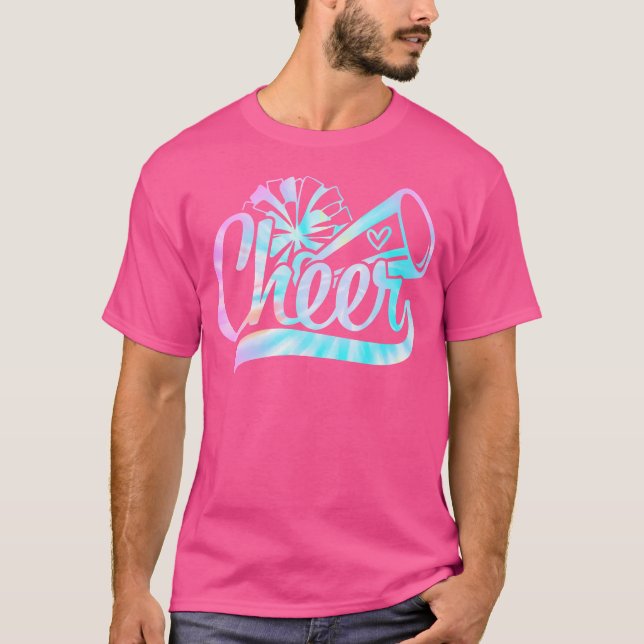 Camiseta Tie Dye Cheer Cheerleading For Cheerleader Squad G (Anverso)