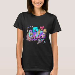 Camiseta Tie Dye Cna Cute Enfermera Día Cna Rn Enfermeras S