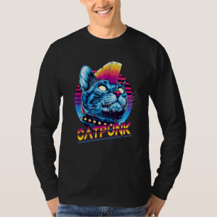 Camiseta Tie Dye Colorful Cat Love Mascota Día del Padre