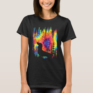 Camiseta Tie Dye Dachshund Hippie Puppy Perro