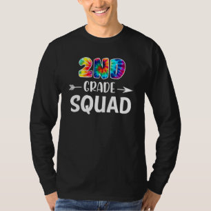 Camiseta Tie Dye de la pandilla de 2do Grado para 