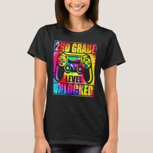 Camiseta Tie Dye de Nivel de 2do Grado Desbloquead
