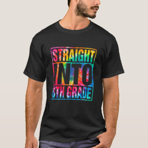 Camiseta Tie Dye Directamente Al 8º Grado De Vuelta Al Té E