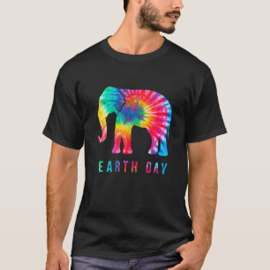 Camiseta Tie Dye Elephant Lover Earth Day 2020 Costume Envi