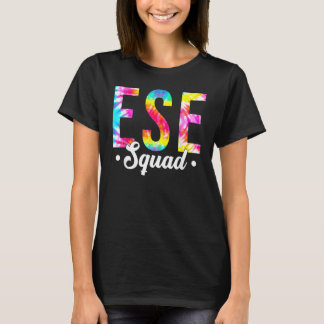 Camiseta Tie Dye ESE Squad Teacher Primer Día Escolar ESE