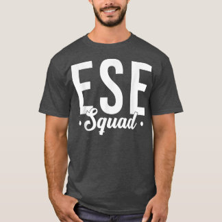 Camiseta Tie Dye ESE Squad Team Teacher Appreciation Back T