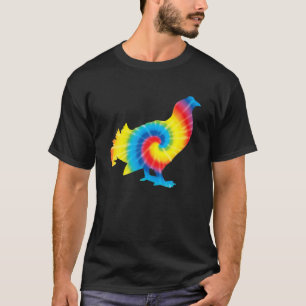 Camiseta Tie Dye Groue Rainbow Print Game Hippie Peac