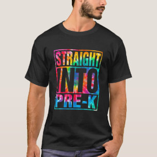Camiseta Tie Dye Inmediatamente En Pre K De Vuelta A Maestr