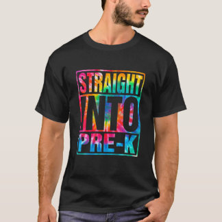 Camiseta Tie Dye Inmediatamente En Pre K De Vuelta A Maestr