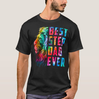 Camiseta Tie Dye Leon King Mejor Paso Papá Nunca Padres