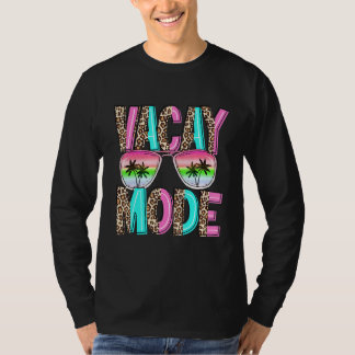 Camiseta Tie Dye Leopard Vacay Mode Family Vacation Summer 