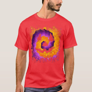 Camiseta Tie Dye Mal Calabaza Monstruo Cara JackOLantern Ha