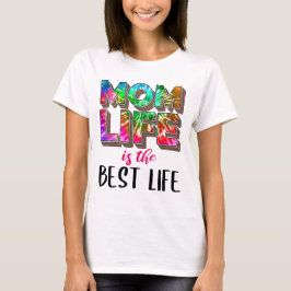 Camiseta Tie Dye Mom Life es la mejor vida