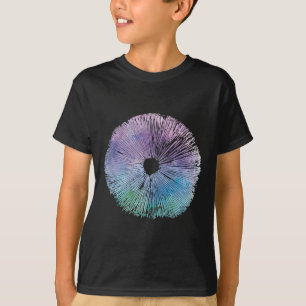 Camiseta Tie Dye Mushroom Cap Spore Mushrooms Cottagec