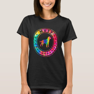 Camiseta Tie Dye Mutt Dog Mom Dad Mascota