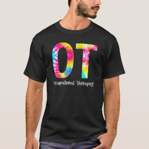 Camiseta Tie Dye Ot Terapia Ocupacional Assista