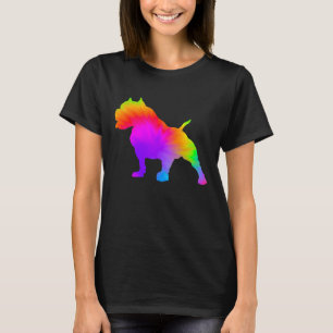 Camiseta Tie Dye Pitbull, Propietario de Fun Dog Lover