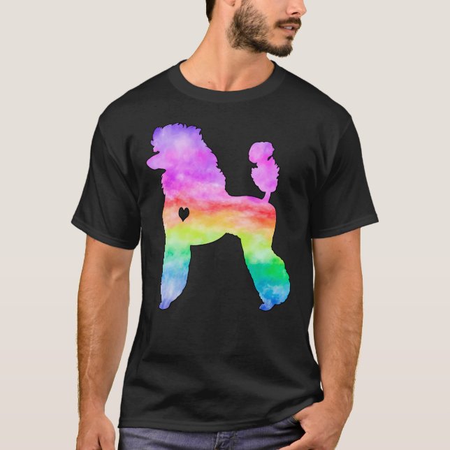 Camiseta Tie Dye Poodle (Anverso)