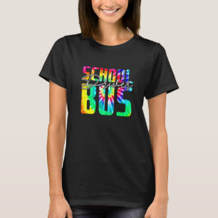 Camiseta Tie Dye School Bus Driver Busman Primen Hombres Mu