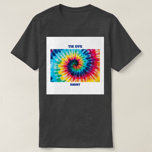 Camiseta Tie Dye Shirt Classic TShirt (Diseño del anverso)
