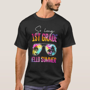 Camiseta Tie Dye So Long 1º Grado Hola Verano El Último Día