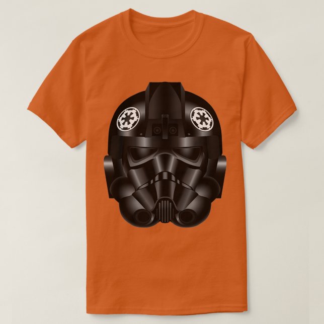 Camiseta TIE Fighter Pilot Helmet Icon  (Diseño del anverso)