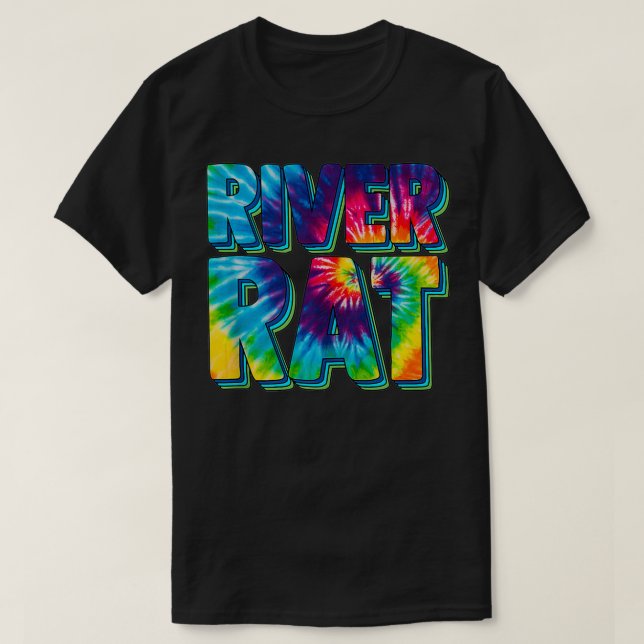 Camiseta TieDie River Rat  (Diseño del anverso)