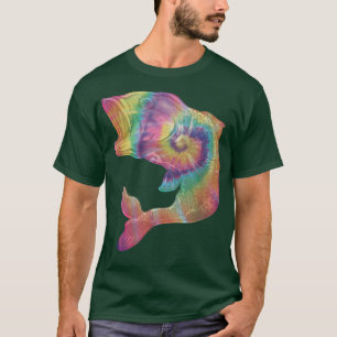 Camiseta TieDye Gracioso Fish Jam, Disfraz Para Fath Pescad