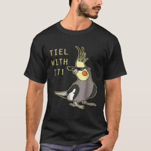 Camiseta Tiel Con El Ave Cockatiel Parrot Lover