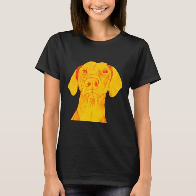 Camiseta Tiempo Cute Floppy Doberman (Anverso)