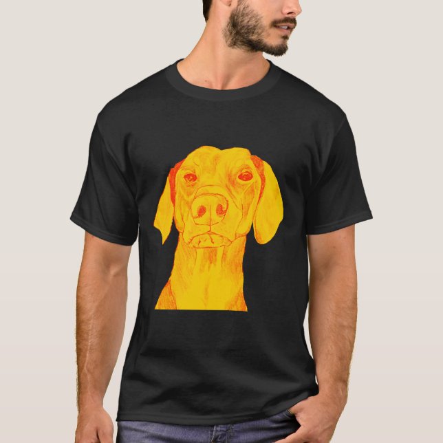 Camiseta Tiempo Cute Floppy Doberman (Anverso)