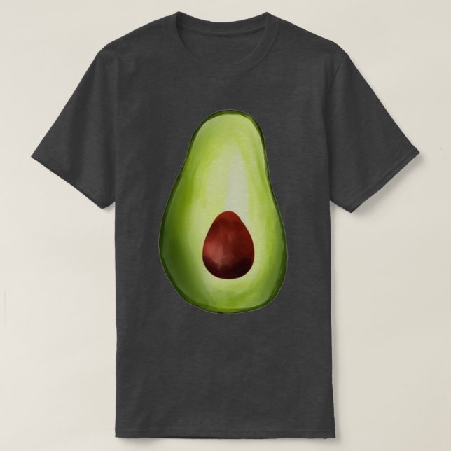 Camiseta Tiempo de aguacate yummy (Diseño del anverso)