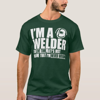 Camiseta tiempo de ahorro de soldador T