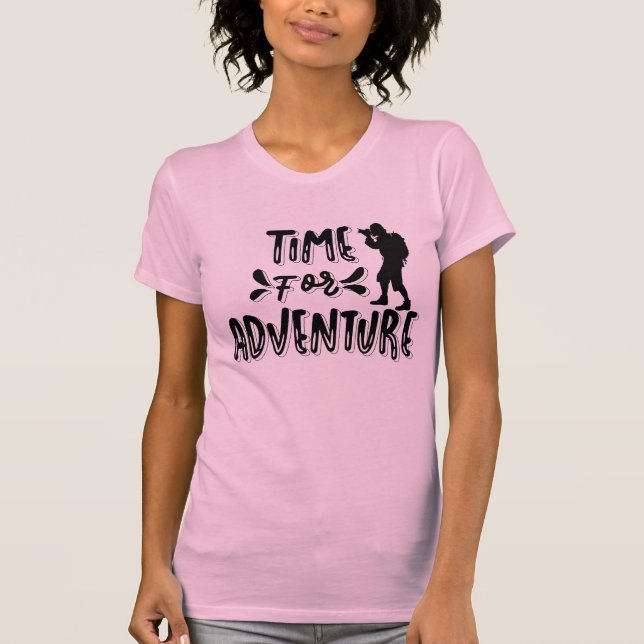Camiseta Tiempo De Aventura (Anverso)