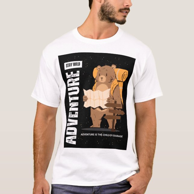 Camiseta Tiempo de aventura (Anverso)