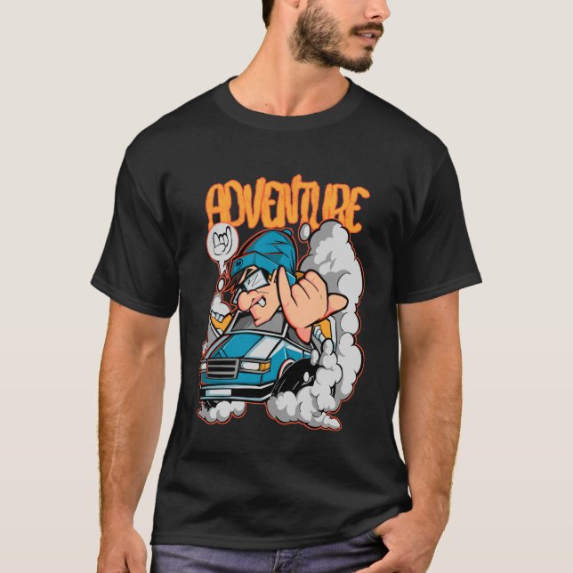 Camiseta Tiempo de aventura (Anverso)
